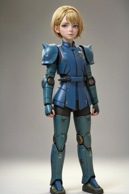 Zaku Girl Super Detail model_扎古娘高精度模型- v1.0 | Stable 